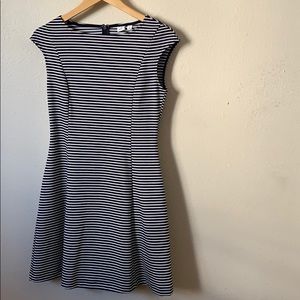 Navy stripped dress